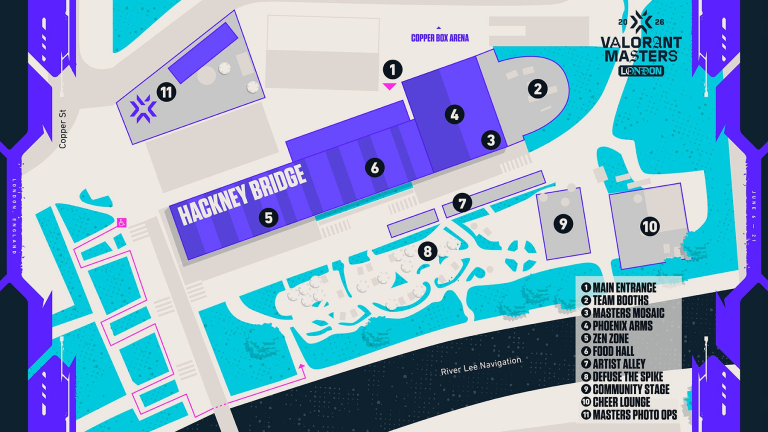 Masters London Fan Fest gör Hackney Bridge till communitynavet
