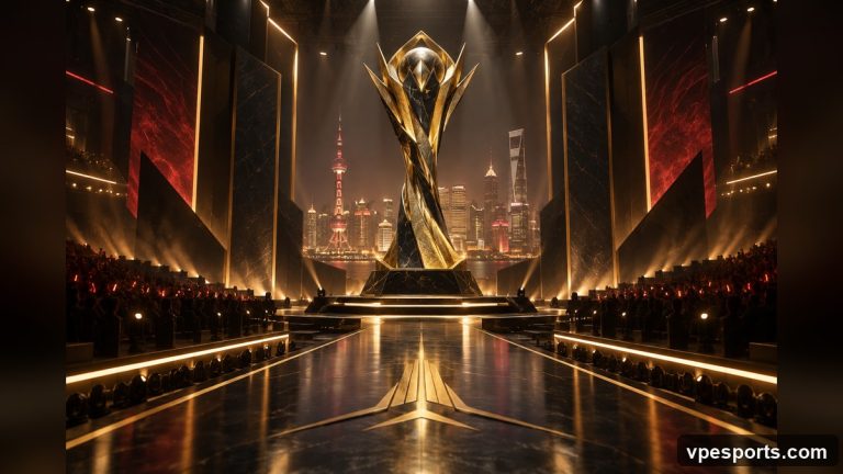 Champions Shanghai, 트로피와 무대 공개