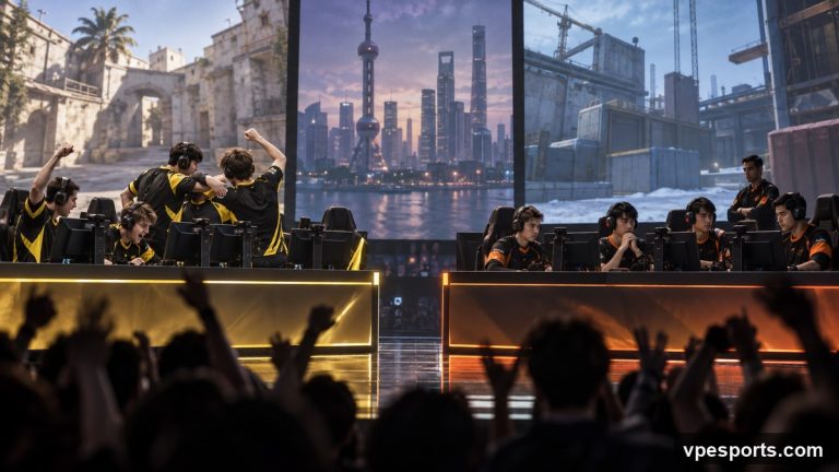 Vitality, 세 맵에서 Global Esports를 근소하게 앞서다