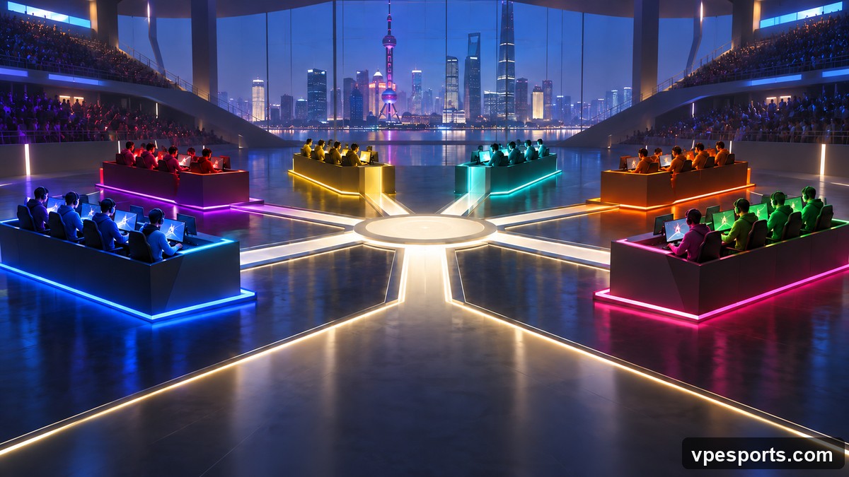 Eight teams enter the Champions Shanghai playoff route